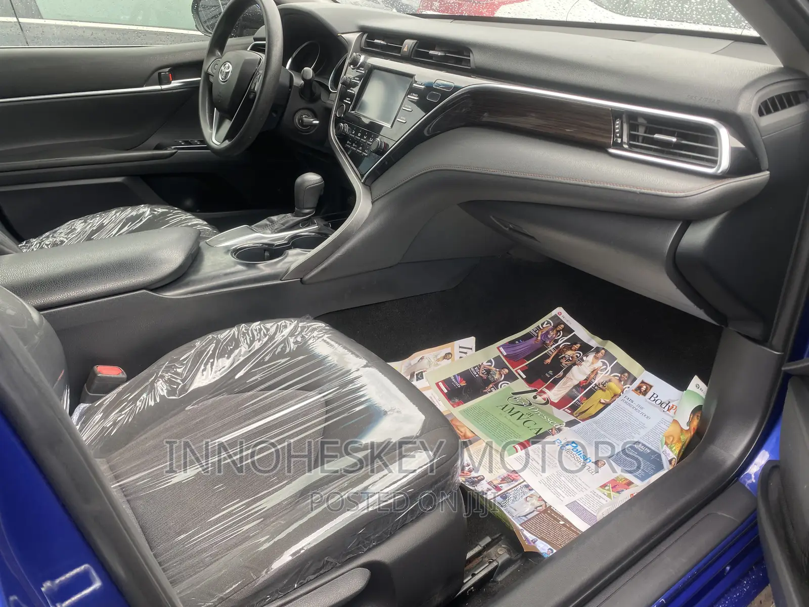 Toyota Camry LE (2.5L 4cyl 8A) 2019 Blue