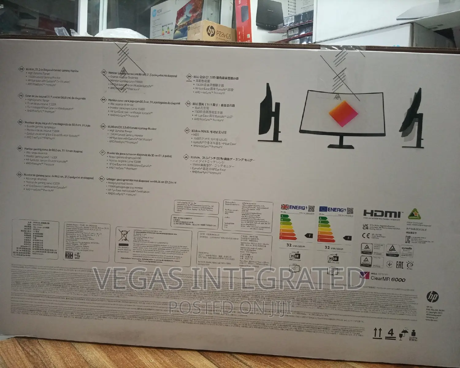 Hp Omen 32c 31.5 Inch Qhd 165hz Curved Gaming Monitor