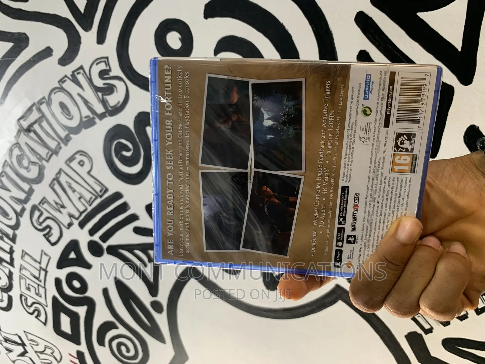 Sony PS5 Uncharted Legacy of Thieves Collection Remastered