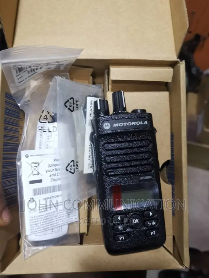 Motorola Dp 2600e VHF Digital Walkie-Talkie Attex