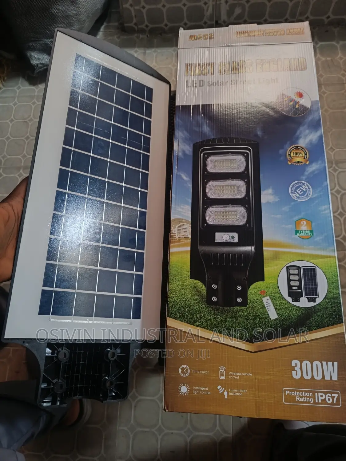 200wats All in One Solar Street Light 3eyes
