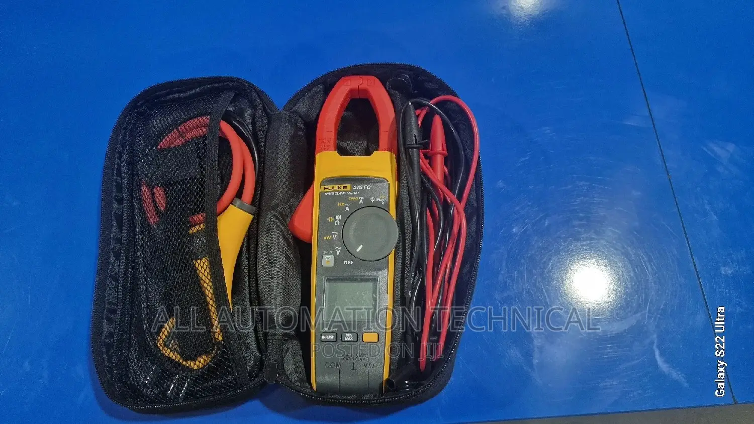 FLUKE 376 FC 1000 Amp AC DC True RMS Clamp Meter Tested.