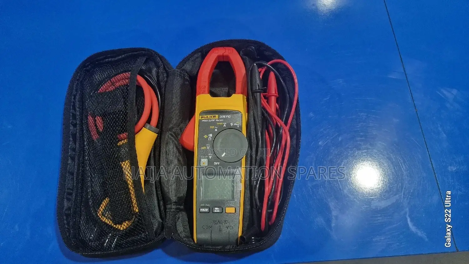 FLUKE 376 FC 1000 Amp AC DC True RMS Clamp Meter Tested.