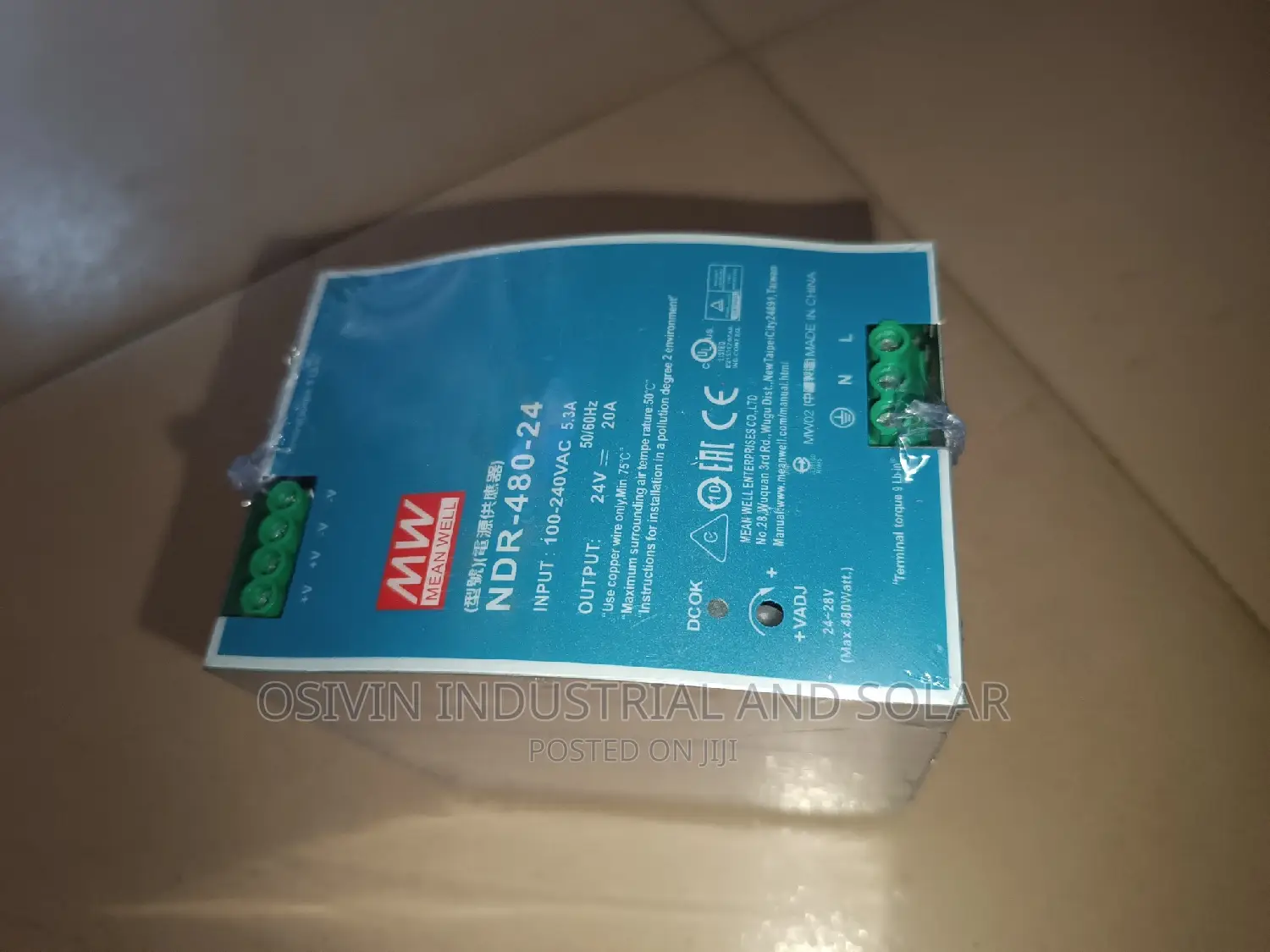 NDR-480-24 Original Power Supply 20a 24v
