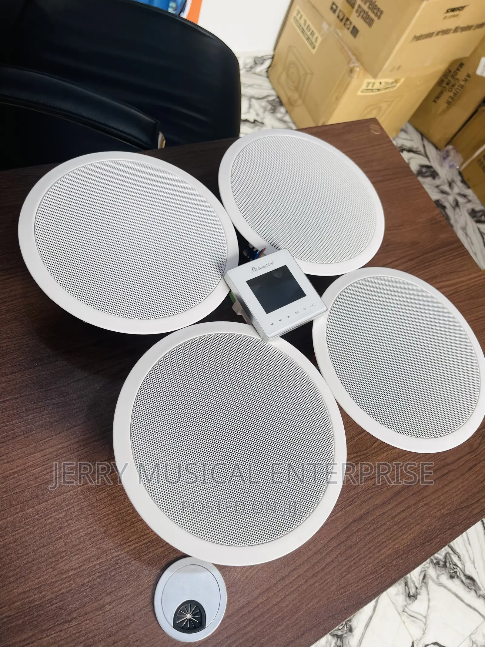 Ceiling Speakers With 4inchs Keypad Amplifier