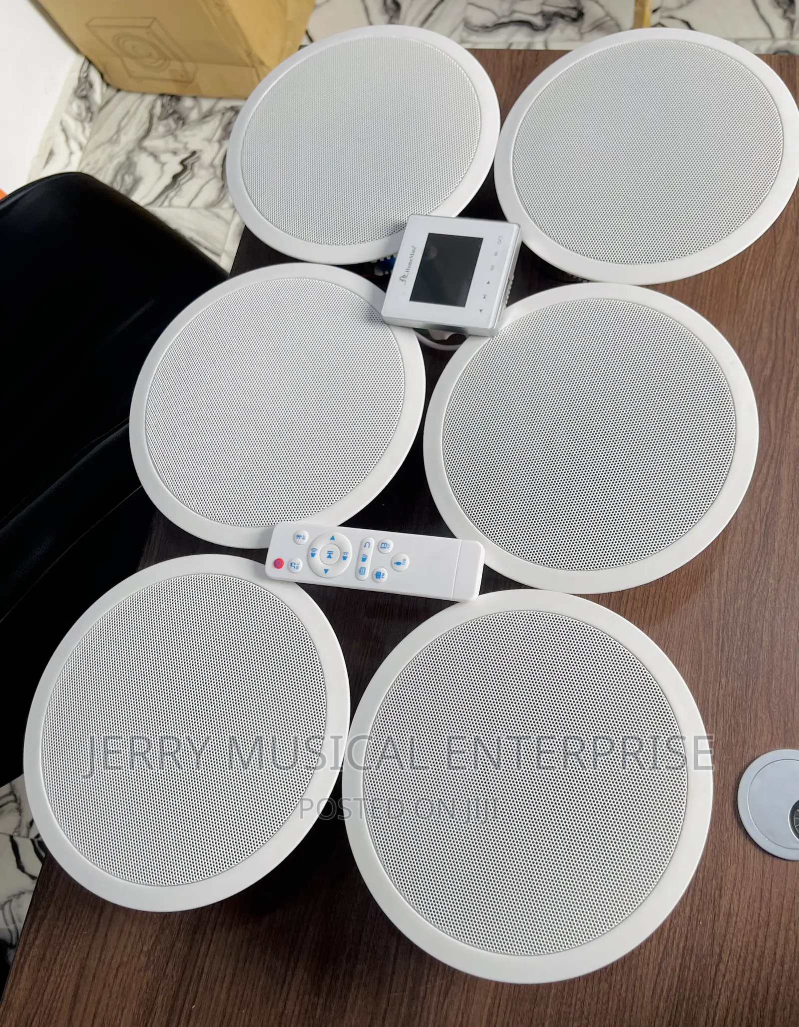 Smart Homes Ceiling Speakers With 4inch Keypad Amplifier