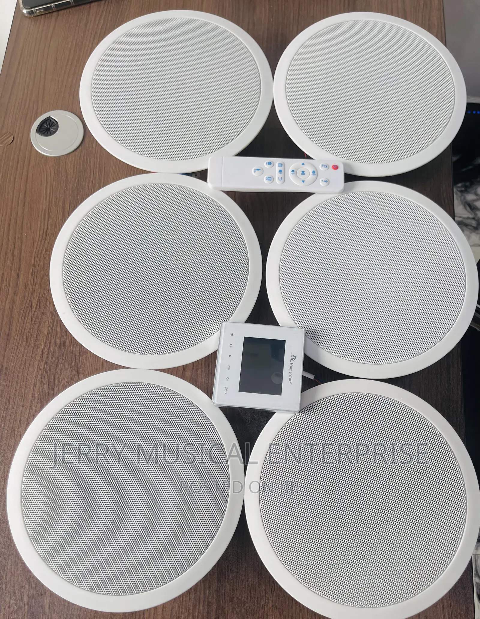 Smart Homes Ceiling Speakers With 4inch Keypad Amplifier