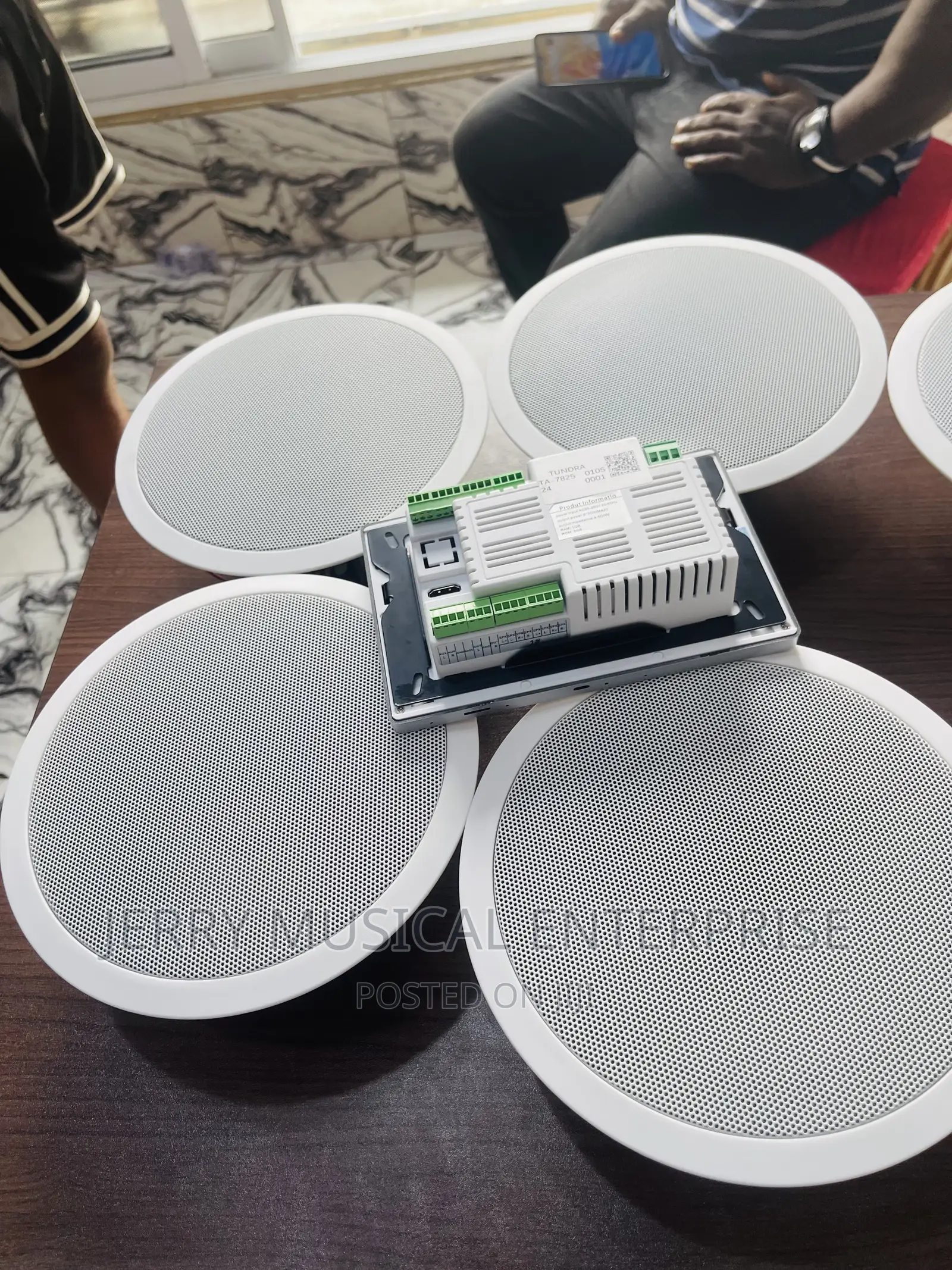 Complete Ceiling Speakers With Amplifier