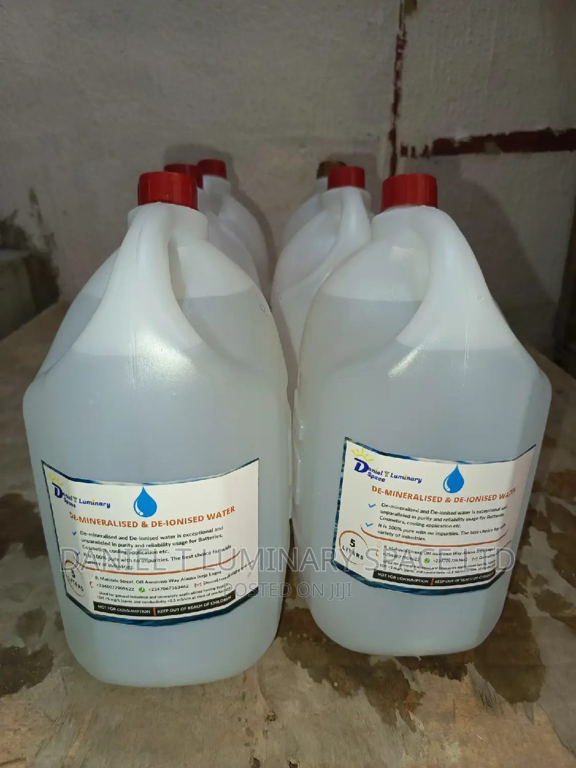 Supplier of Distilled and Demineralized Water