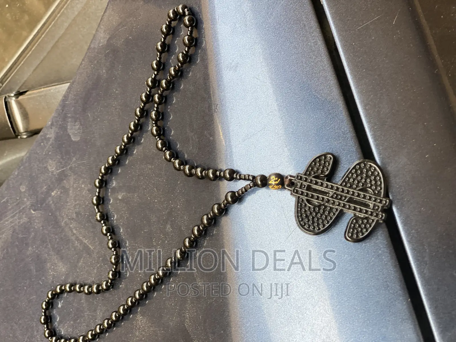 Black Silicon Stylish Men’S Neckpiece