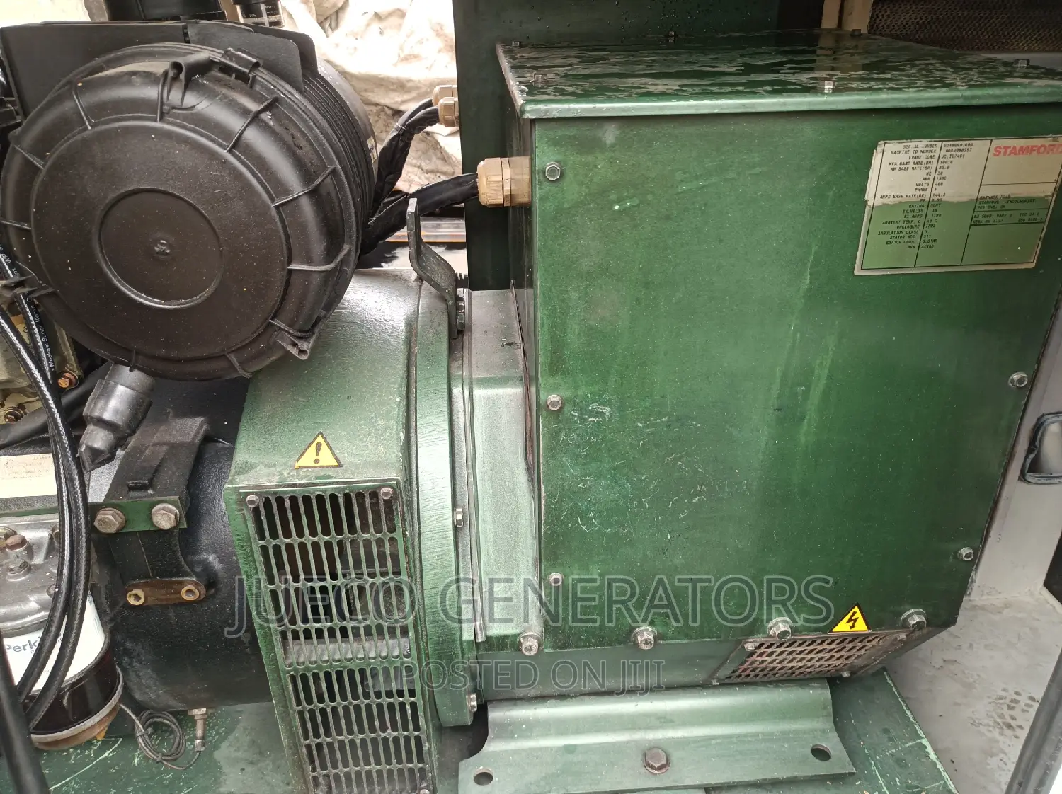 Untampered 100kva Sakr Soundproof Generator for Sale