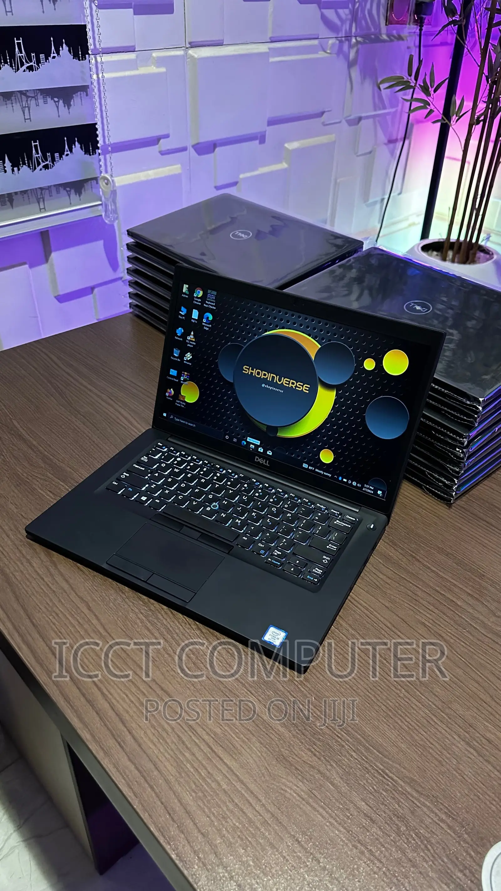 New Laptop Dell 12GB Intel Core I5 SSD 256GB