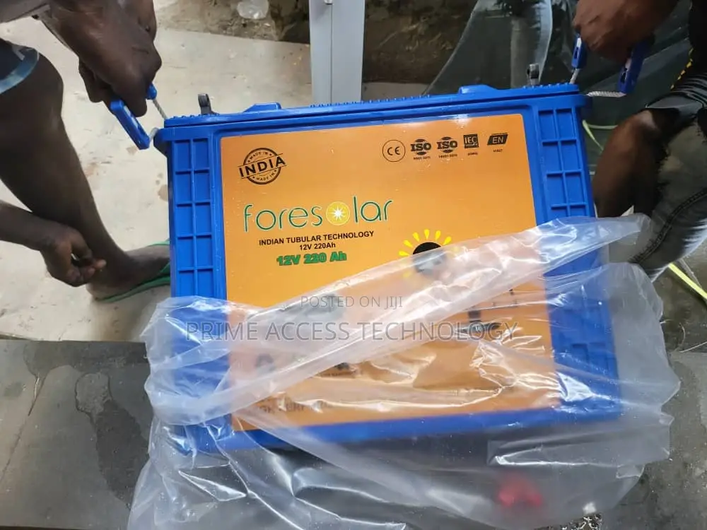 220ah Tall Tubular Battery
