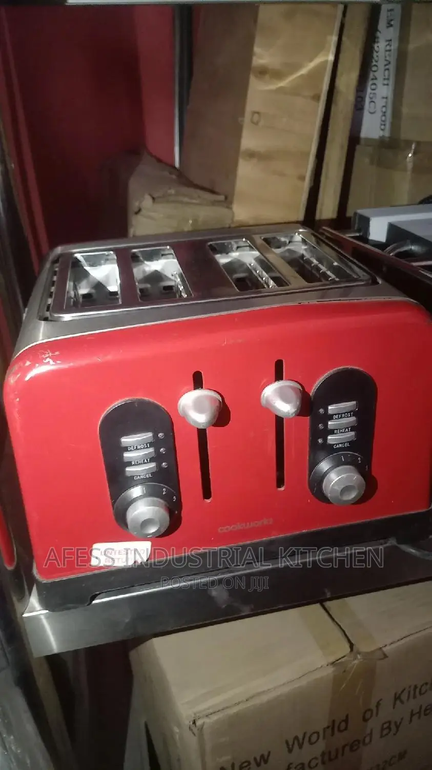 High Quality Red Bread Toaster