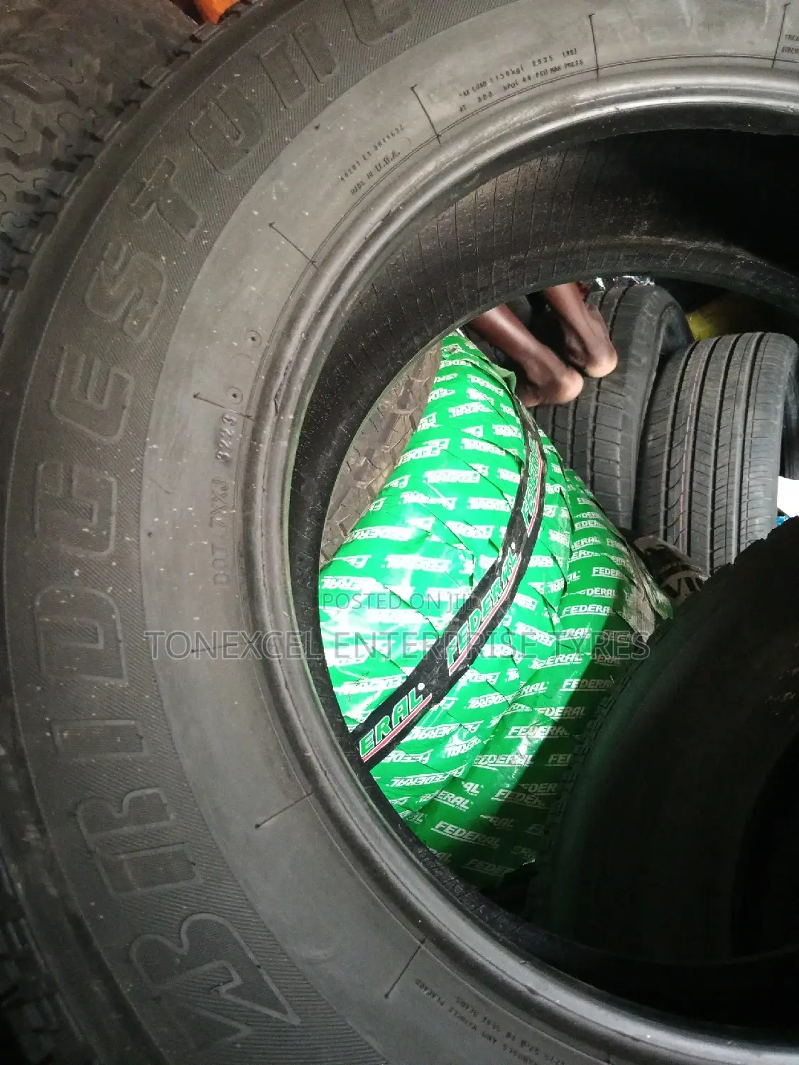 Bridgestone 255/70/18 Made in Japan 18months Warranty