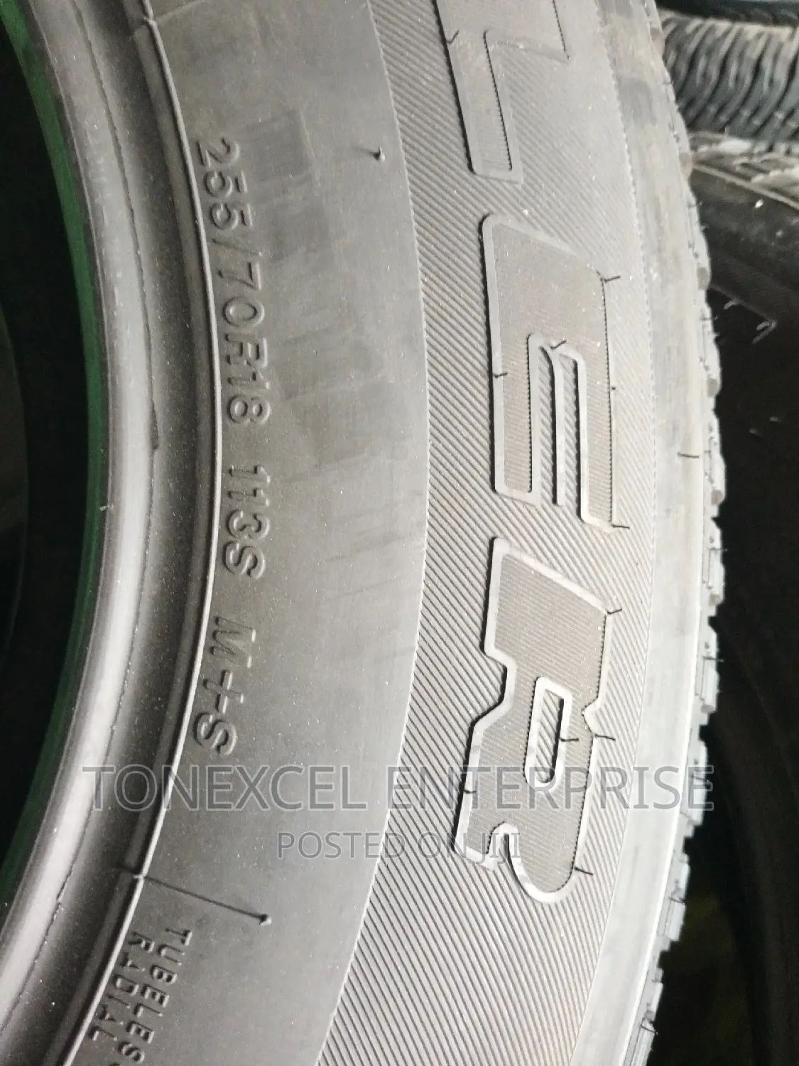 Bridgestone 255/70/18 Made in Japan 18months Warranty