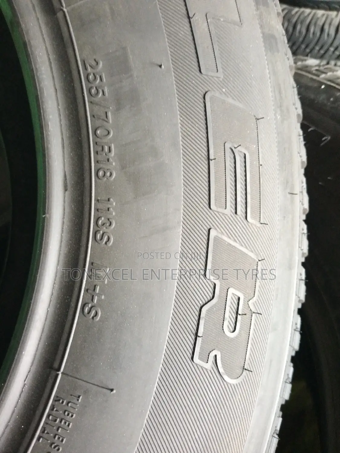Bridgestone 255/70/18 Made in Japan 18months Warranty