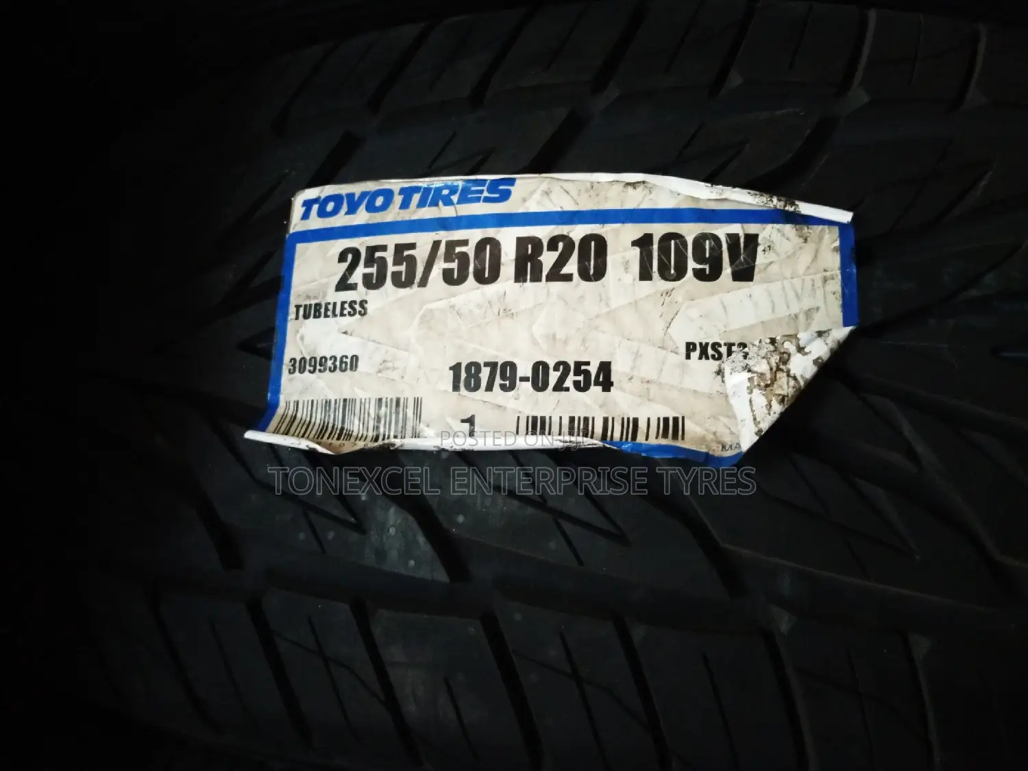 Toyo Japan 255/50/20 2yrs Warranty