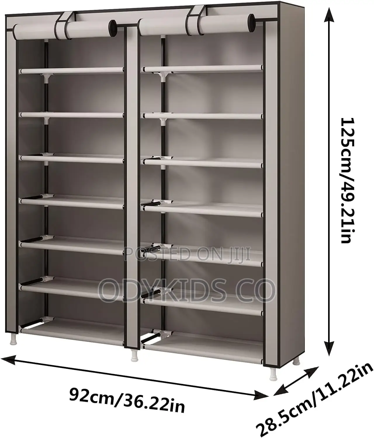 Shoes Rack, Shoe Storage Cabinet With Dustproof Cover
