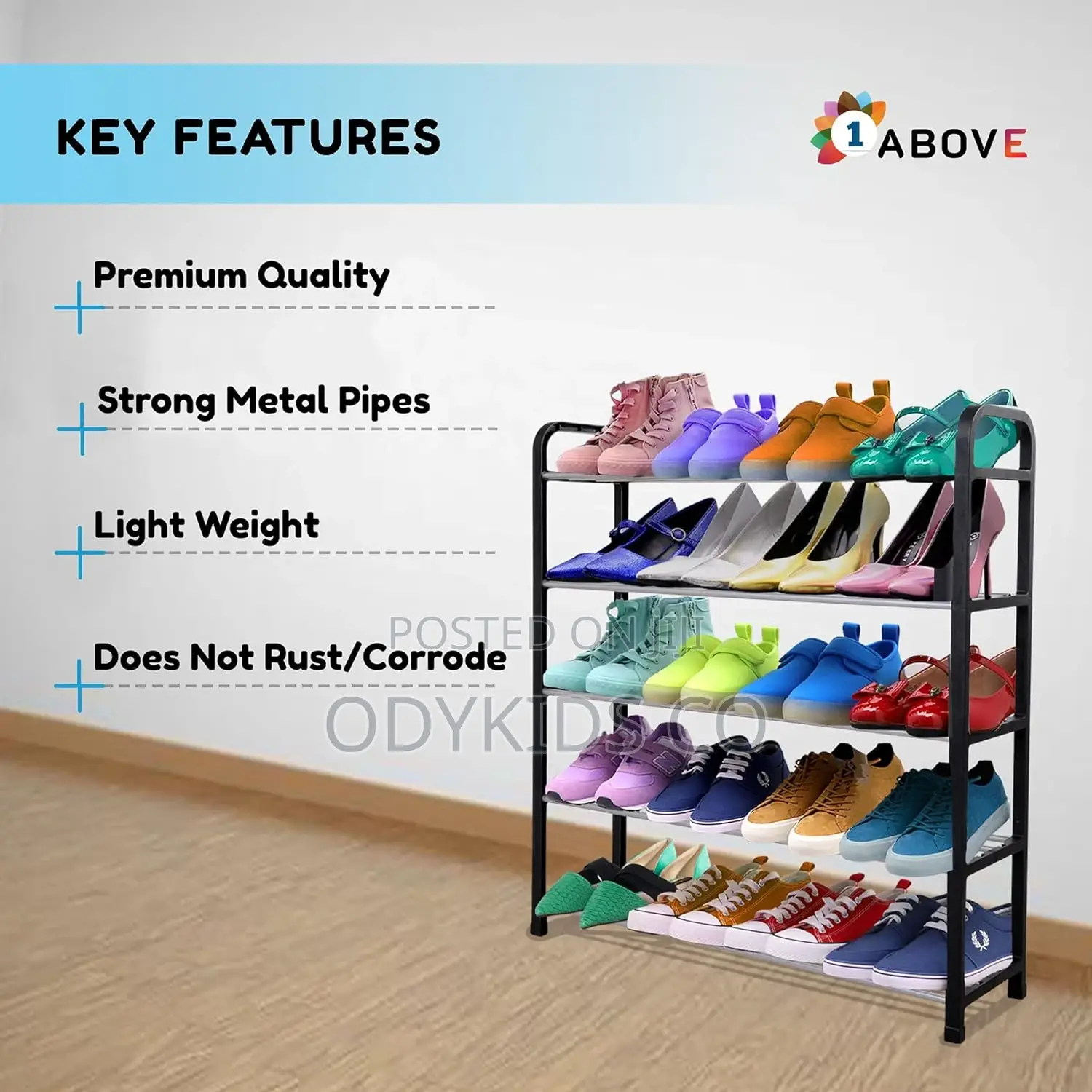 Shoe Rack Shoes Storage Organiser Holds 20 Pairs
