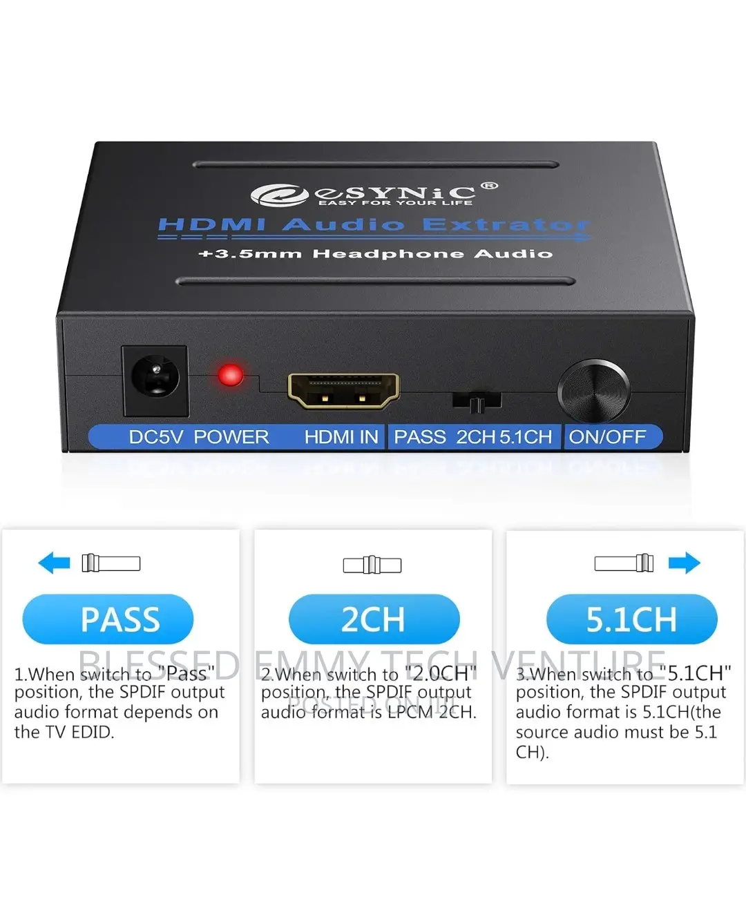 HDMI Audio Extractor, Audio Extractor HDMI Optical