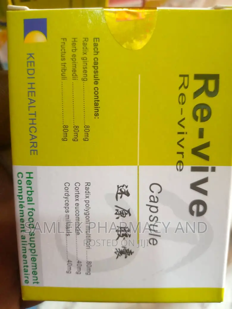 Kedi Healthcare Re-Vive 10capsules