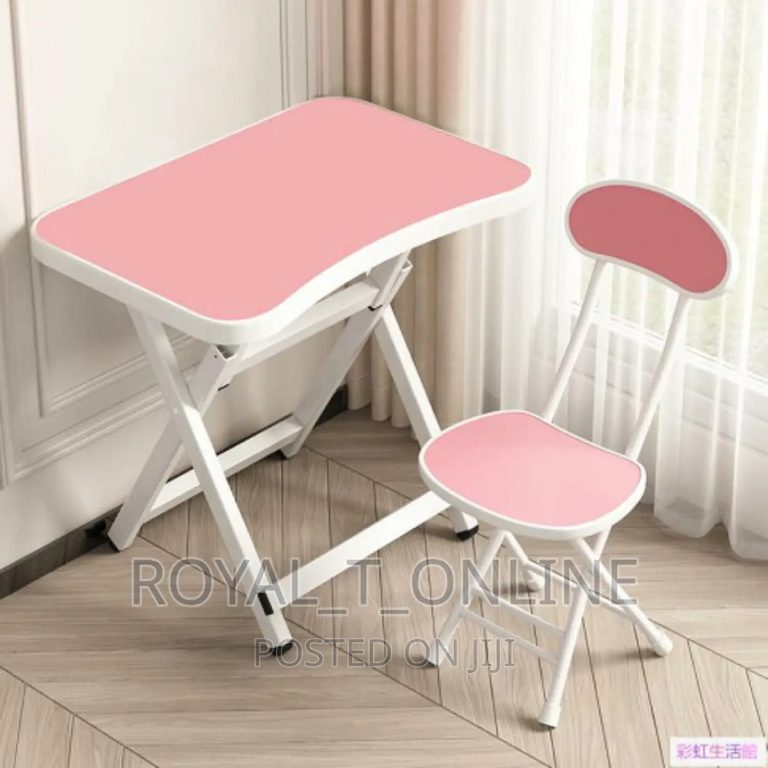 Foldable Table Chair for Kids in Abuja.Sturdy Chair Table