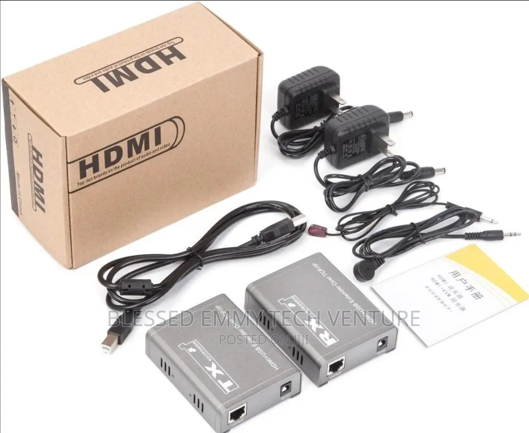 HDMI KVM Extender Over IP via Single Cat6 to 250M
