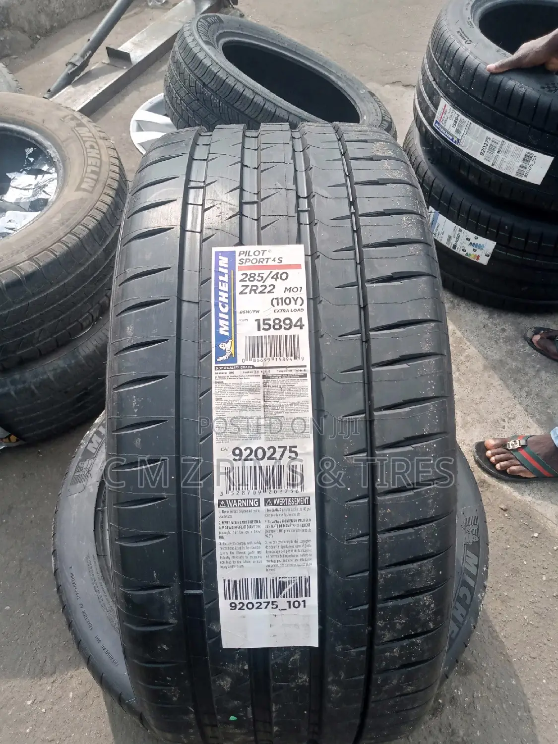 285/40r22 Michelin Tires Mercedes GLE53