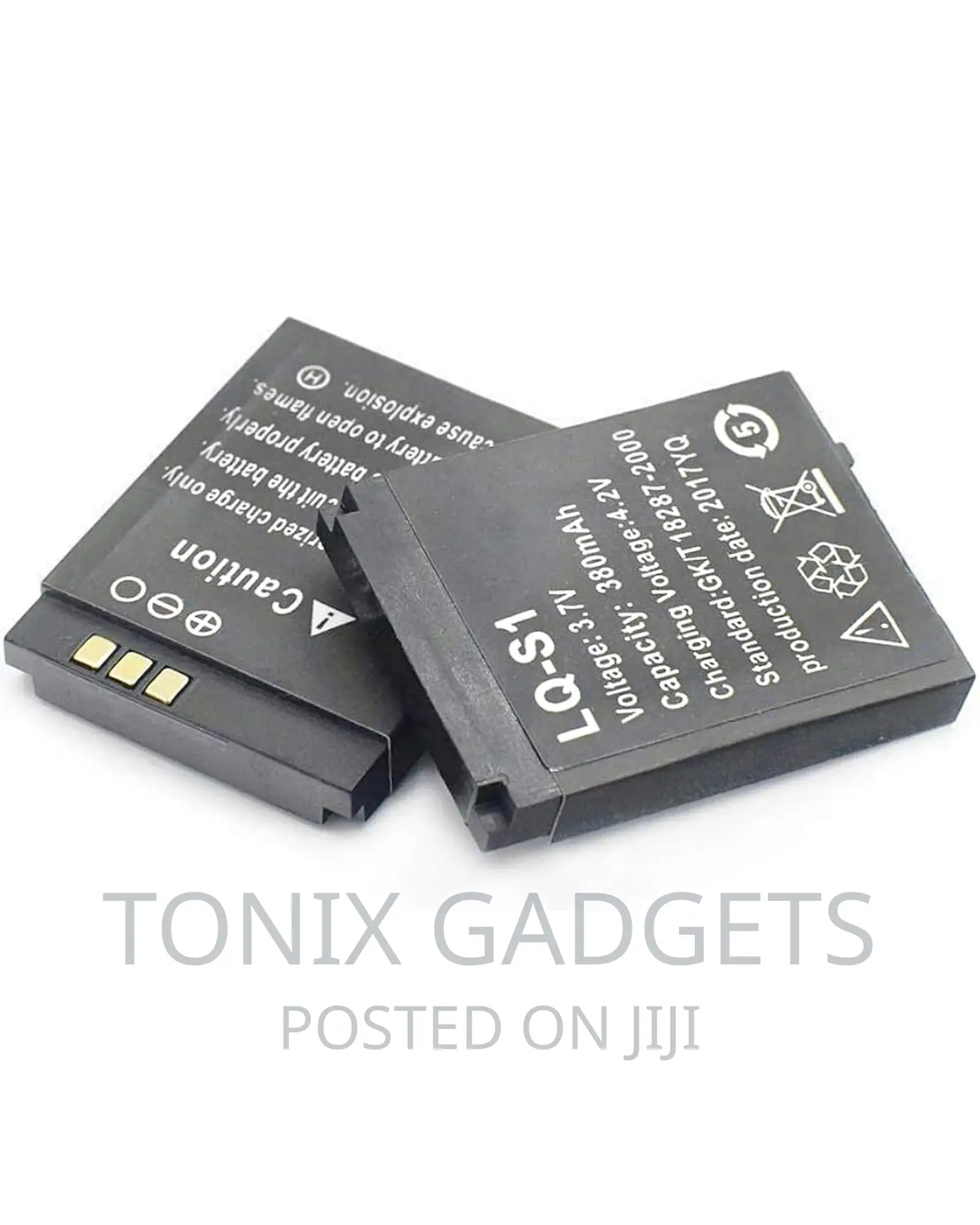 Mobile Smartwatch Replacement Battery - 380mah