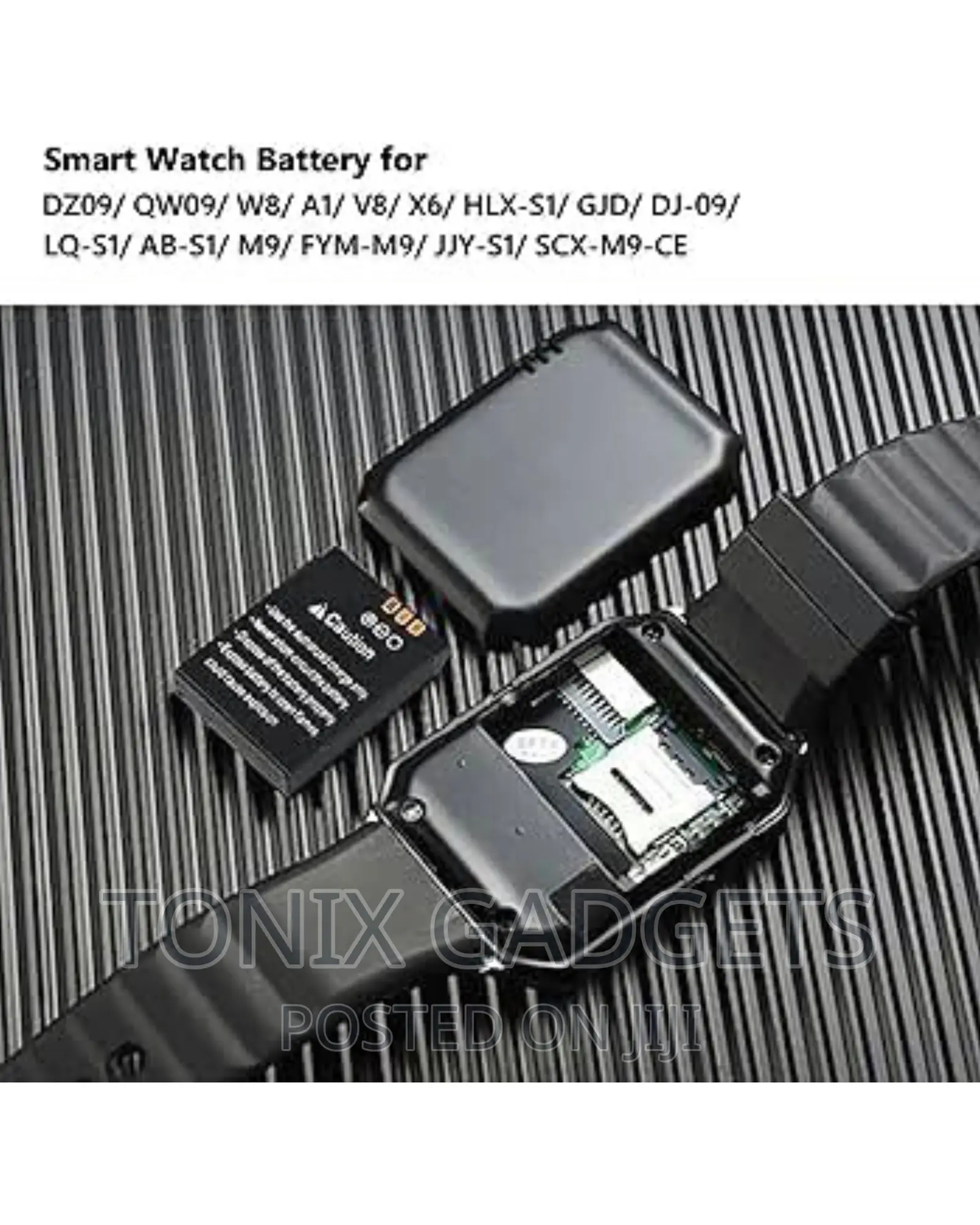 Mobile Smartwatch Replacement Battery - 380mah