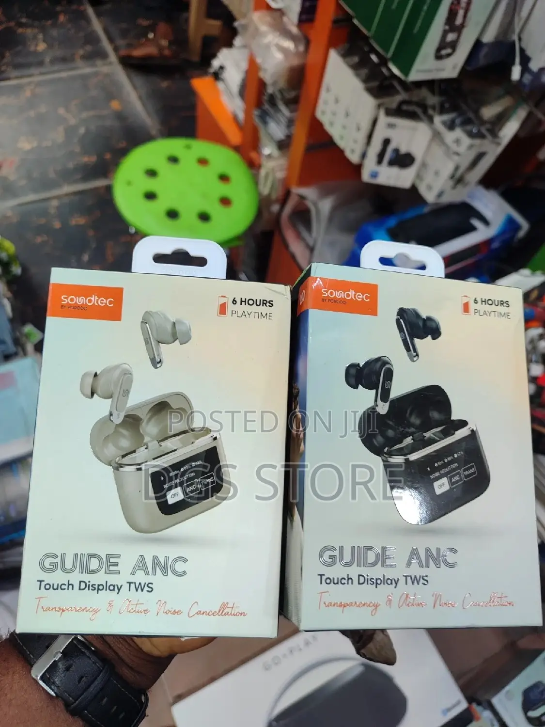 Porodo Soundtec Guide Touch Display TWS Bluetooth