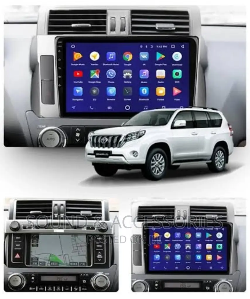 Toyota Prado 2014-2017 Android GPS Navigation System