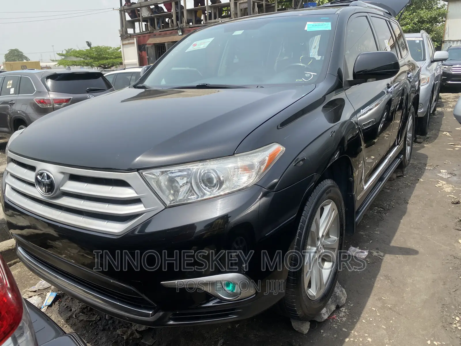 Toyota Highlander Limited 3.5l 4WD 2013 Black