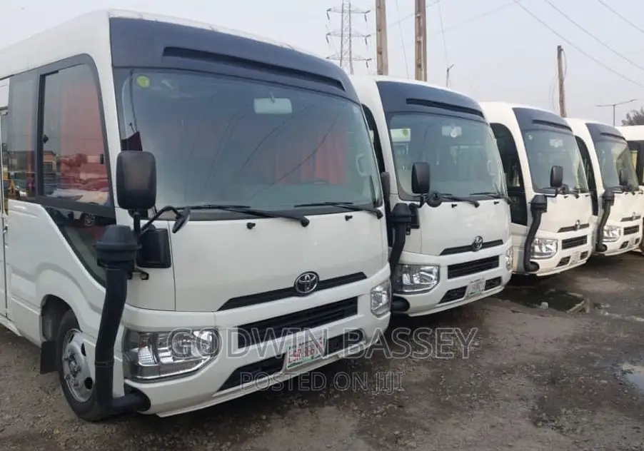 New Toyota Coaster Buses Available for Hire and Rental