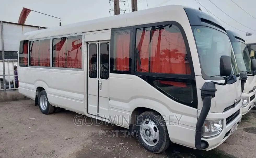 New Toyota Coaster Buses Available for Hire and Rental