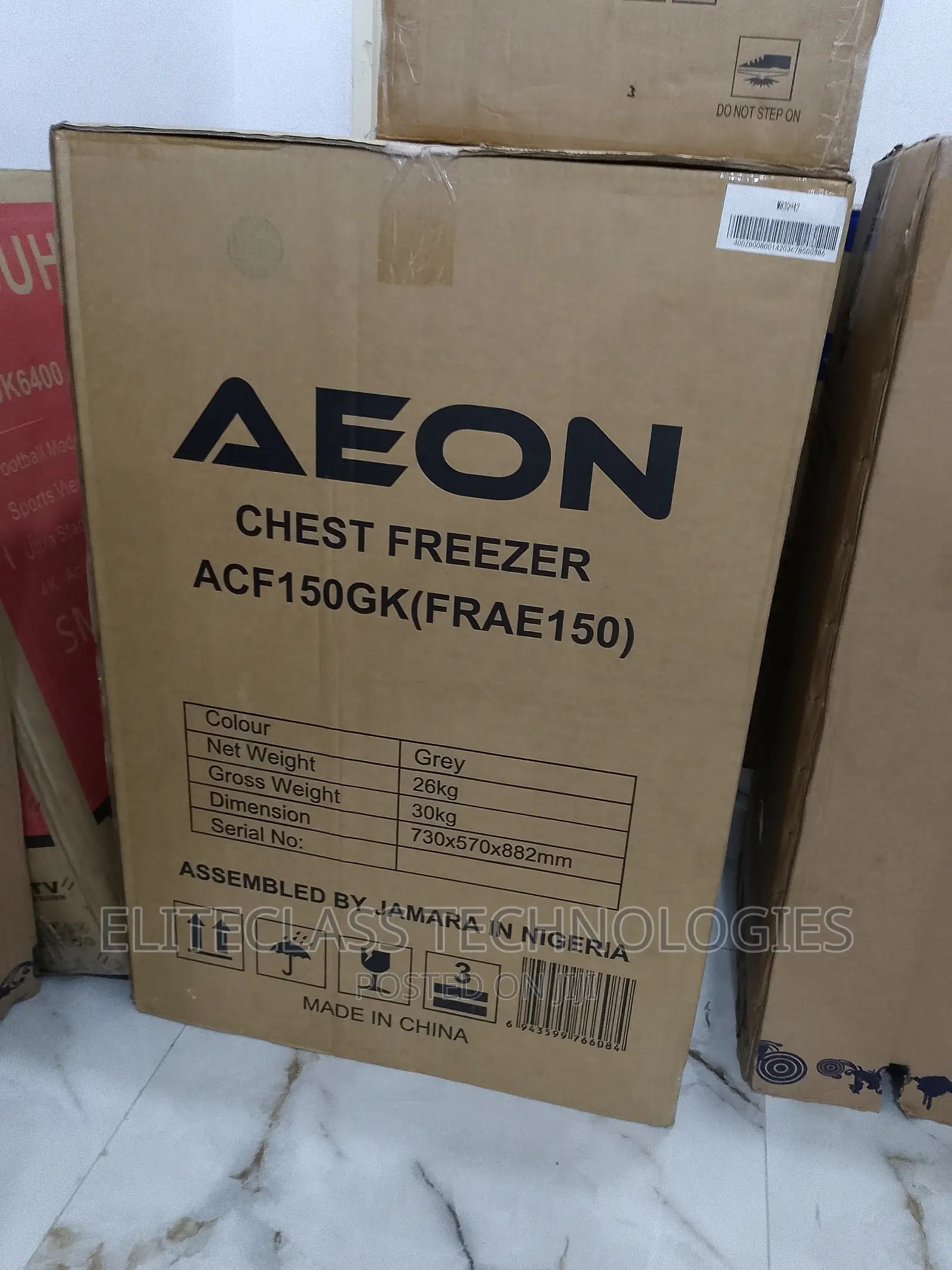 Aeon 147L Smart Cooling Chest Freezer Acf150gk
