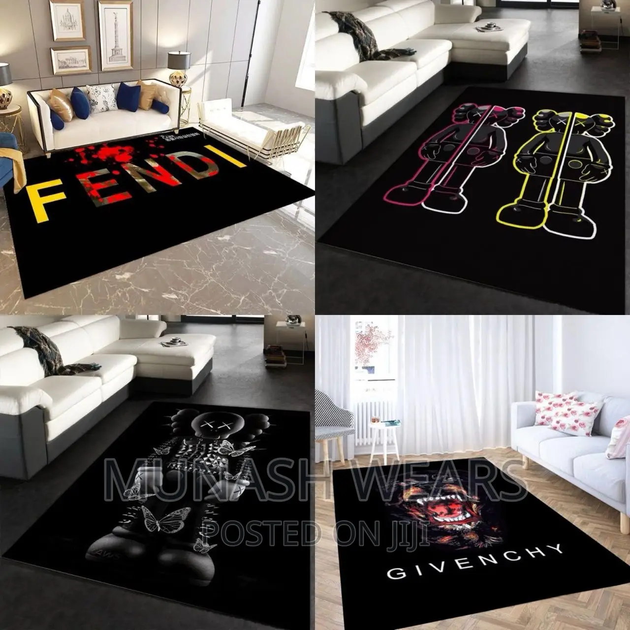 Luxury Original Center Rugs for Home Beautification