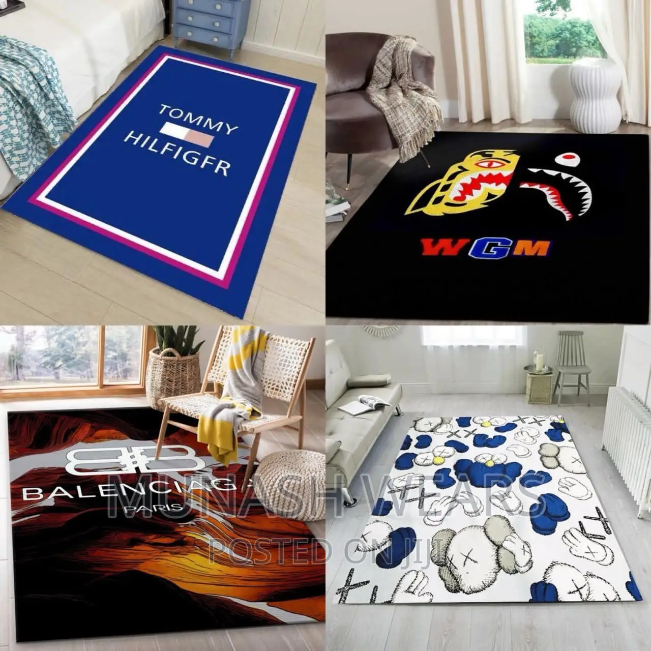Luxury Original Center Rugs for Home Beautification