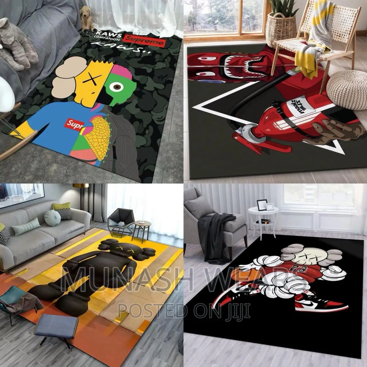 Luxury Original Center Rugs for Home Beautification
