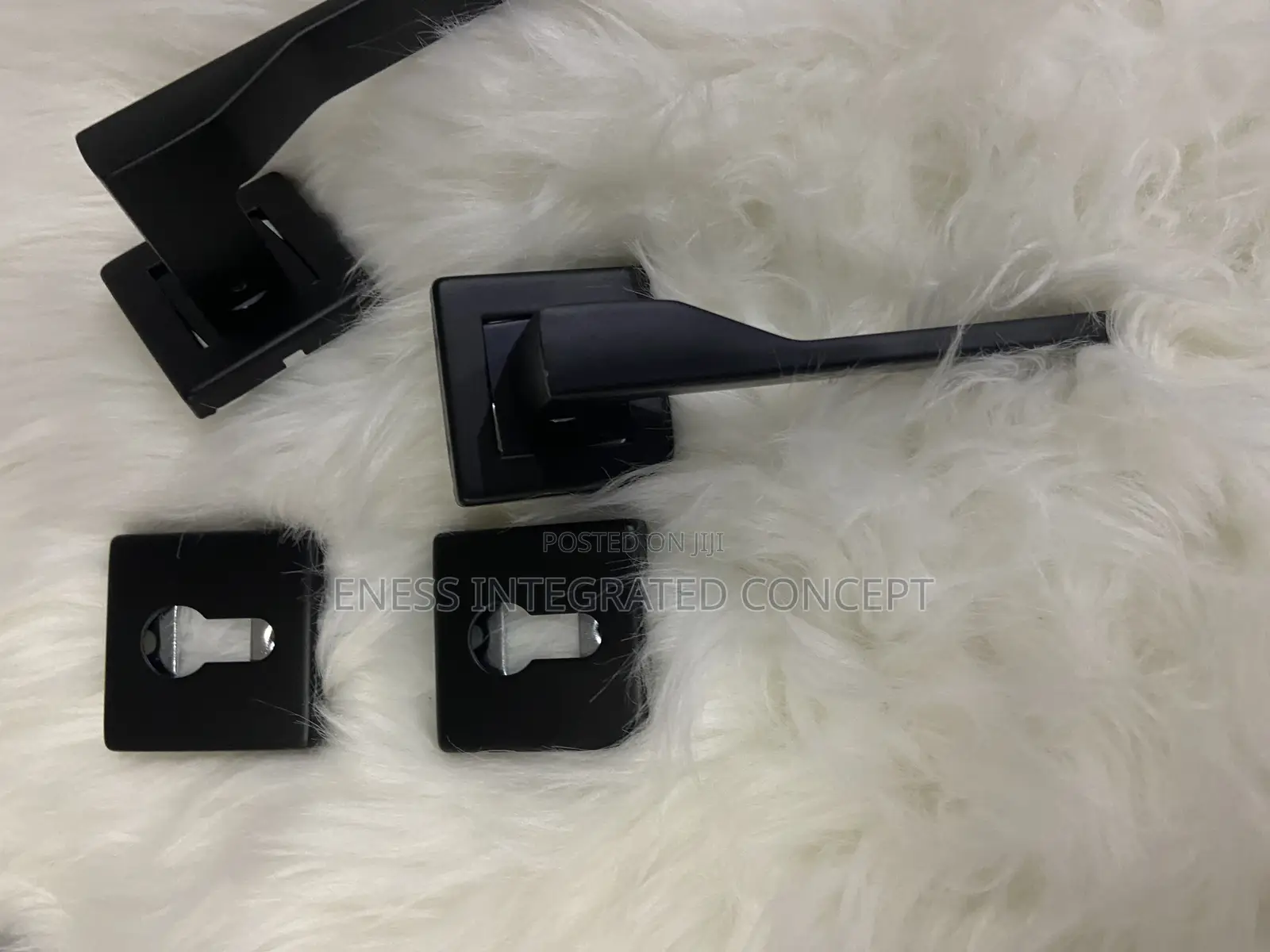 DB Black Coated Wooden / Flush Door Locks