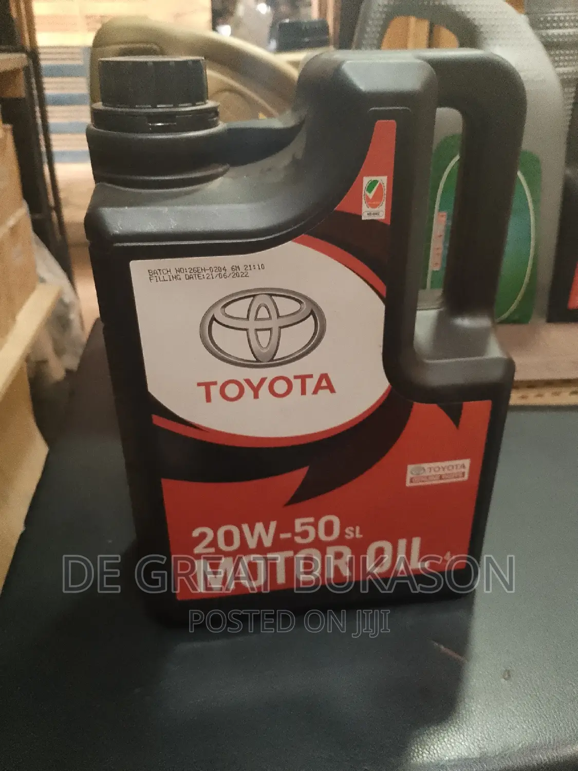 Engine Oil 20w50 Toyota