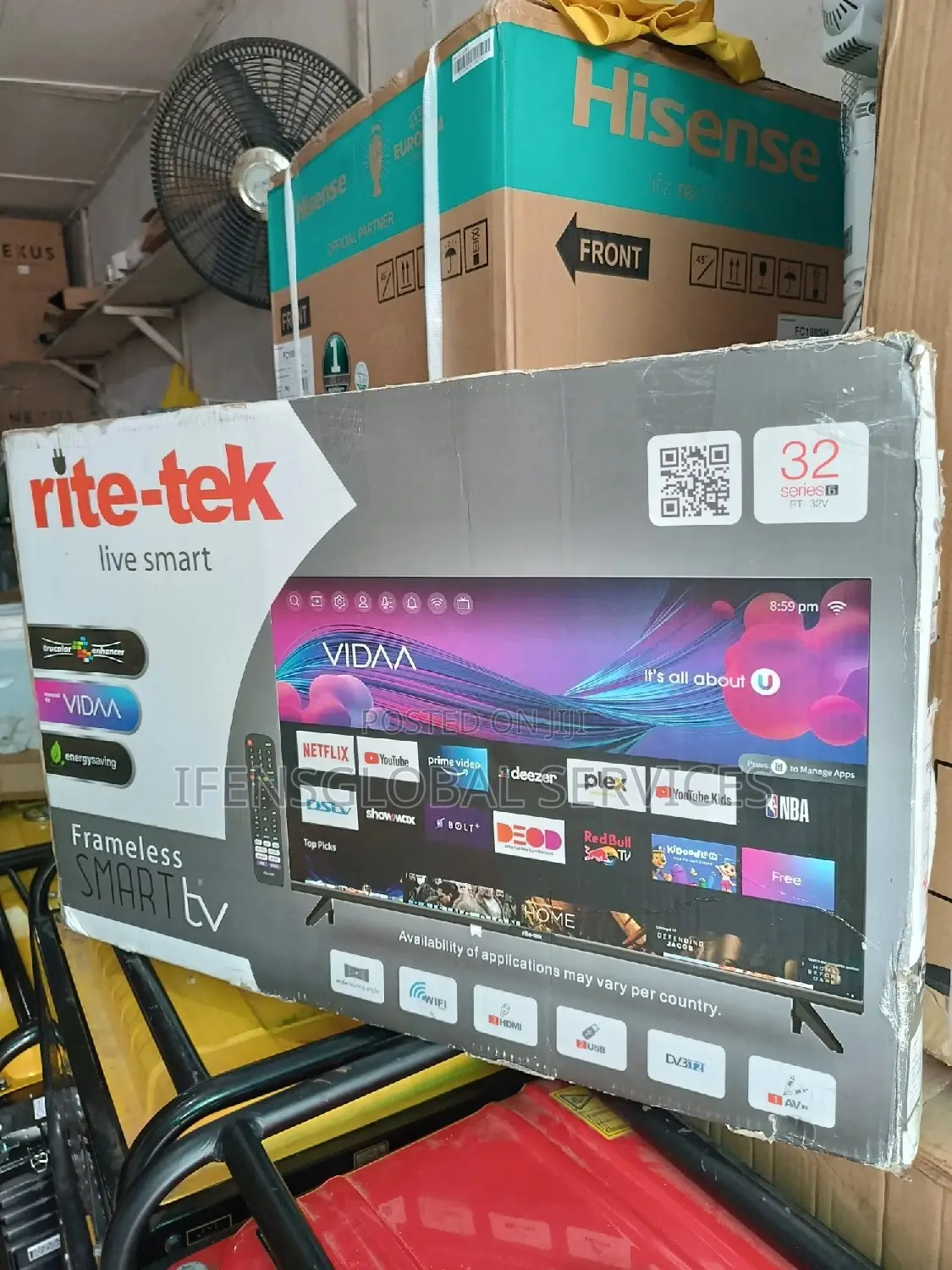 32" Rite-Tek Smart Television