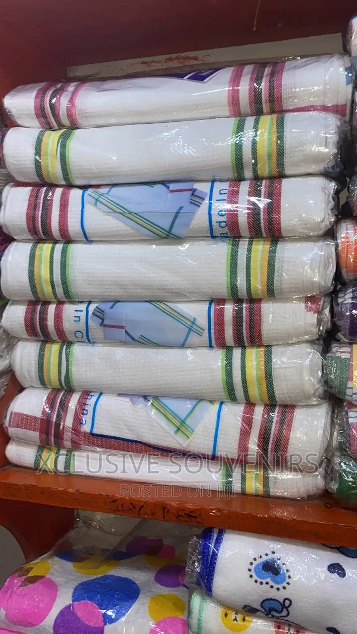 Set of 12 Cotton Kitchen Napkins