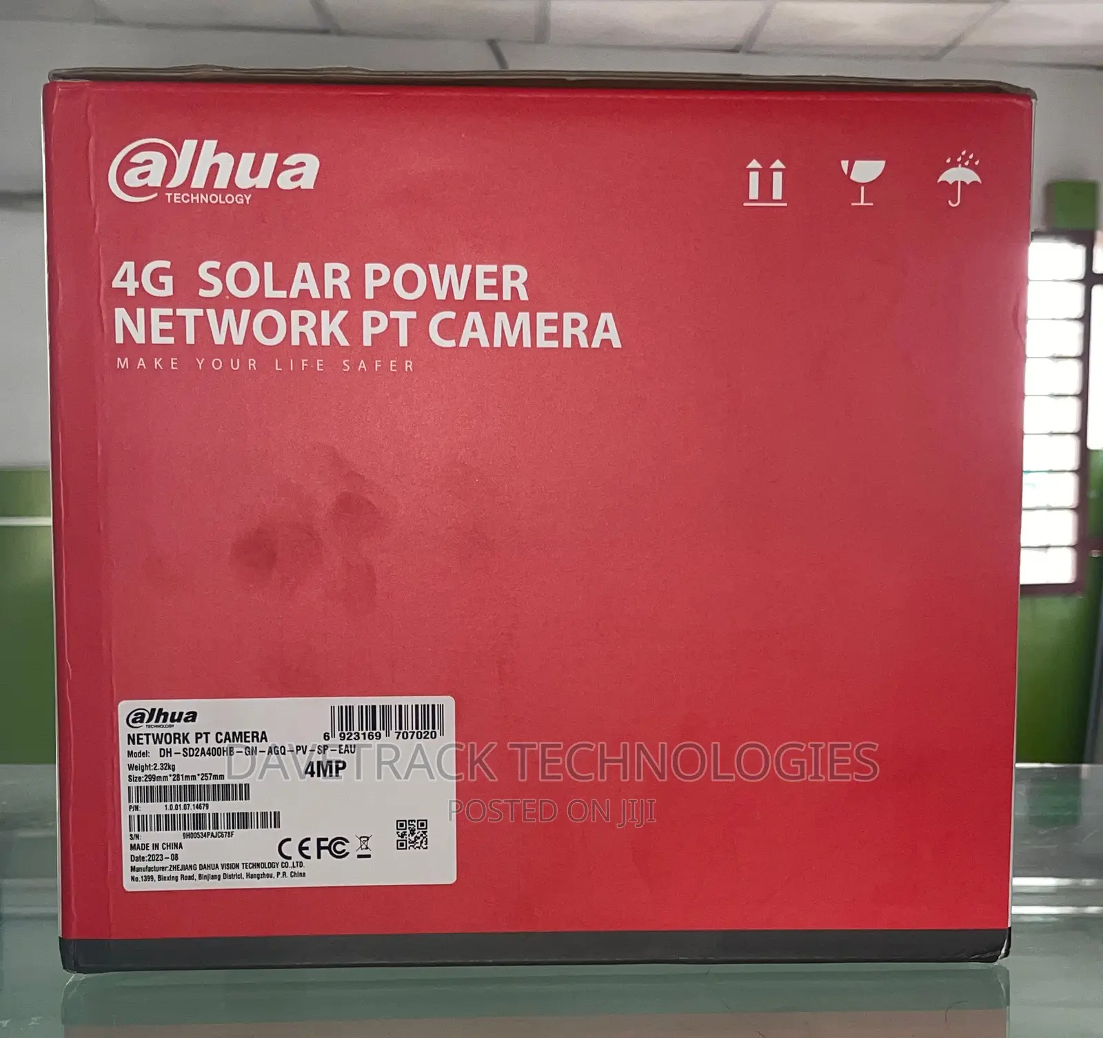 Dahua 4g Solar Network Pt Camera 4mp Outdoor