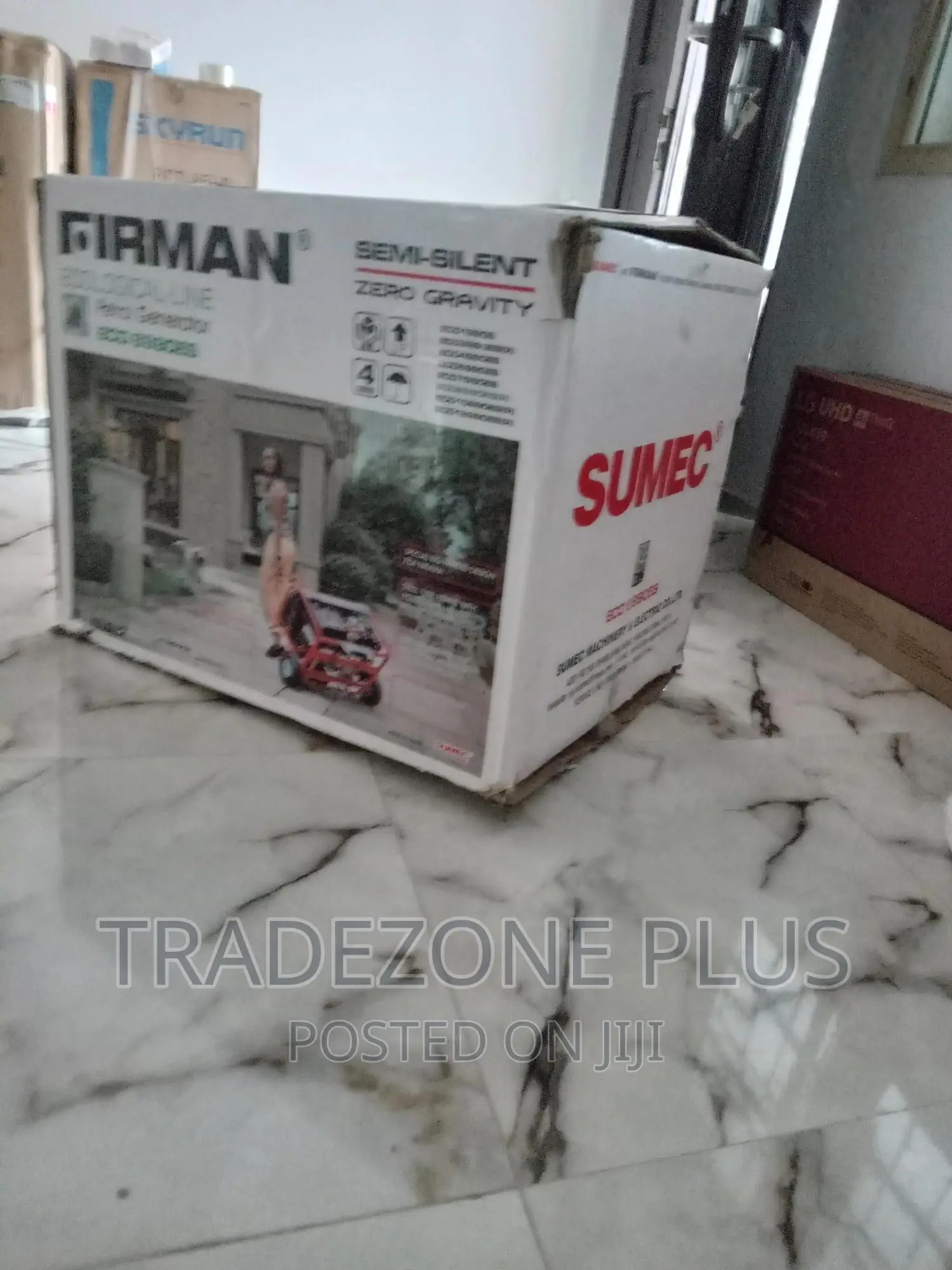 Brand New Firman 7.5kva Generator+Key+Tyre