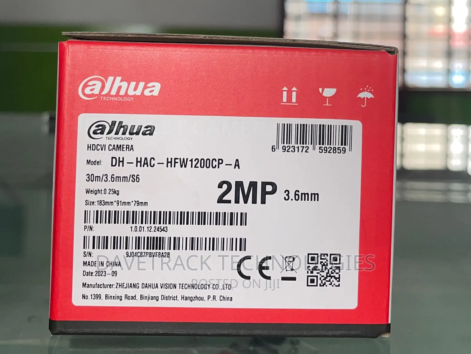 Dahua 2mp Analog Camera With Audio Outdoor