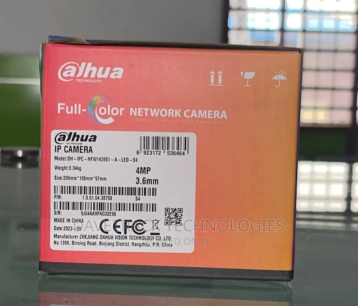 Dahua Full Color 2mp Network Camera With Audio Outdoor
