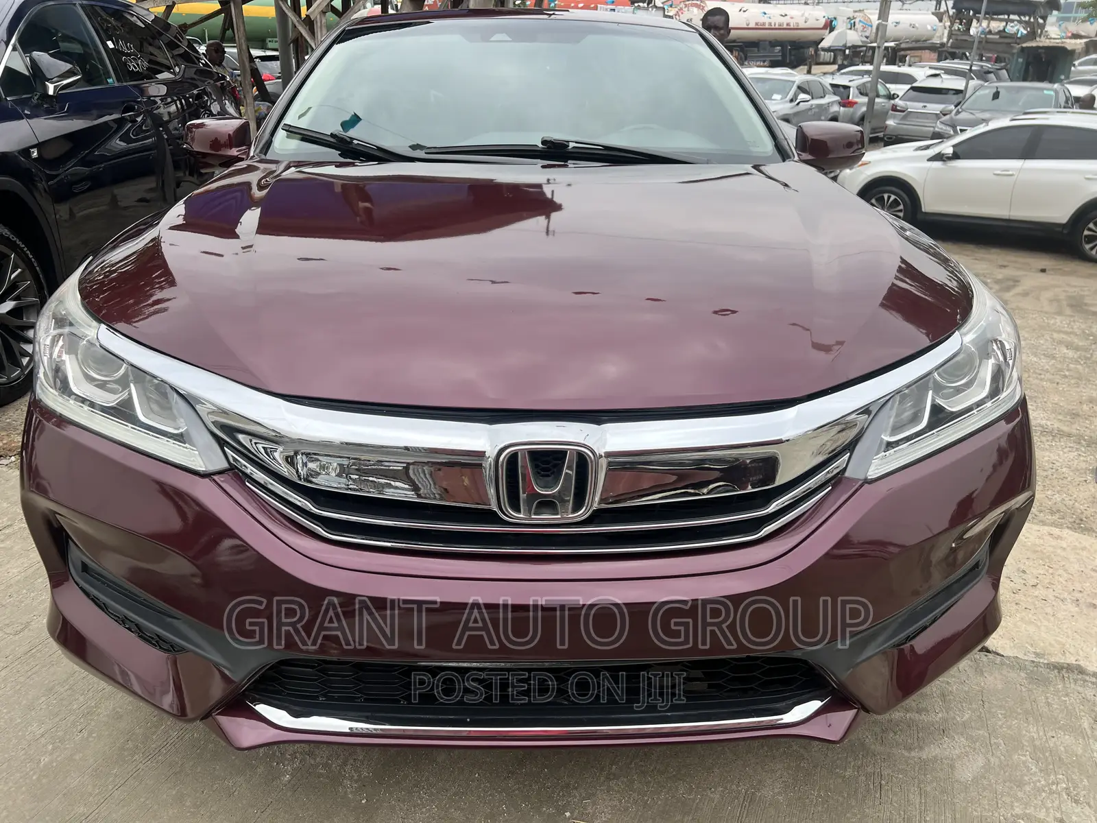 Honda Accord EX-L V-6 4dr Sedan (3.5L 6cyl 6A) 2014 Red