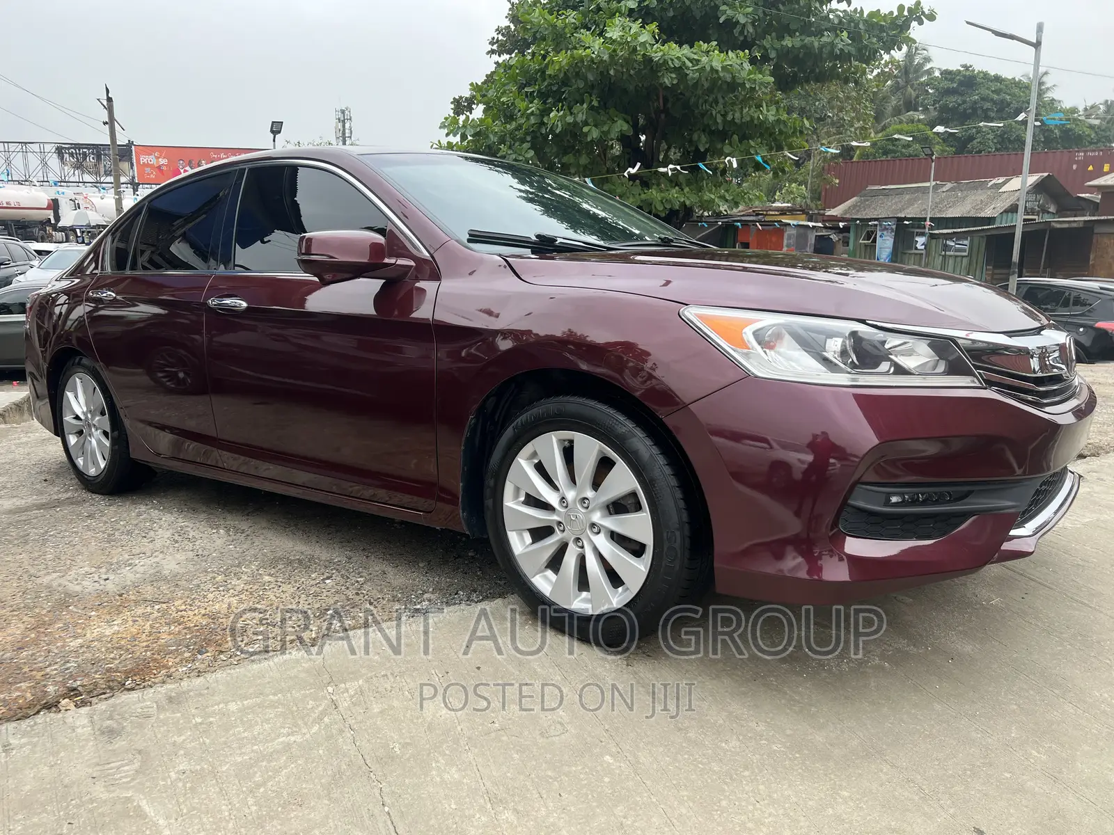 Honda Accord EX-L V-6 4dr Sedan (3.5L 6cyl 6A) 2014 Red